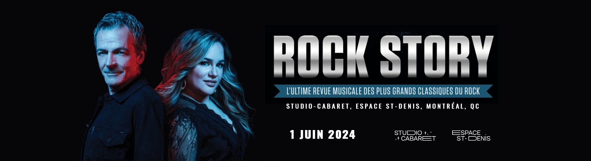 Rock Story, Studio-Cabaret - Espace St-Denis, Montréal