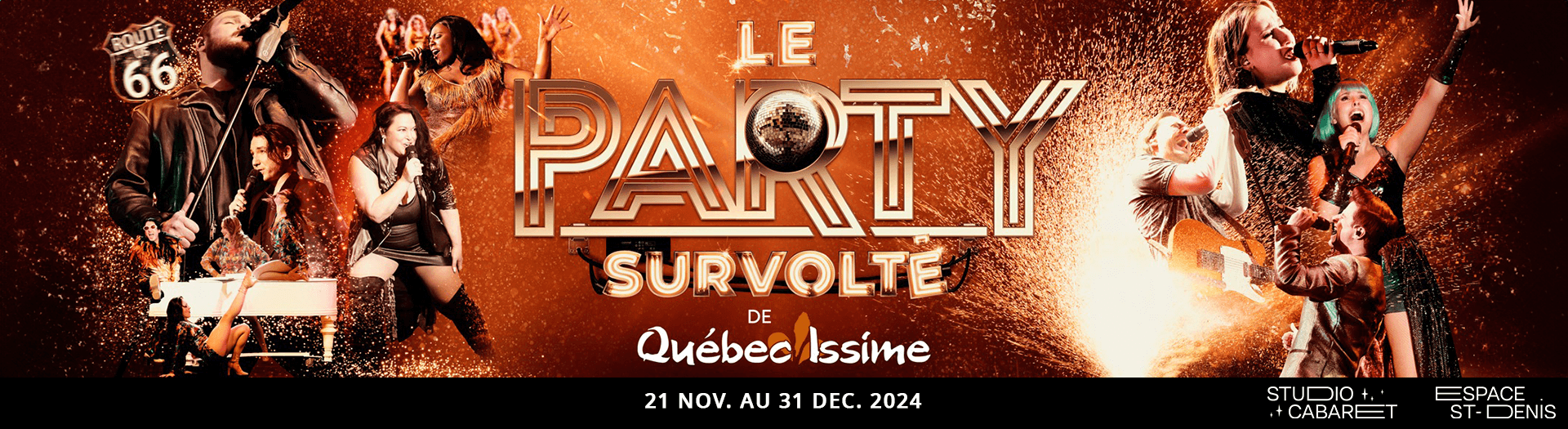 Party - Survolté, Studio-Cabaret - Espace St-Denis, Montréal