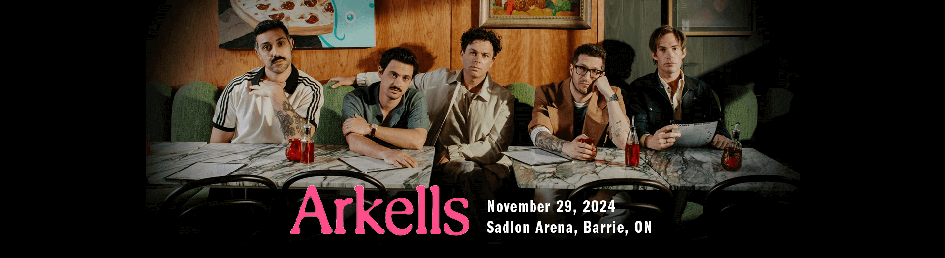 Arkells, Sadlon Arena, ON