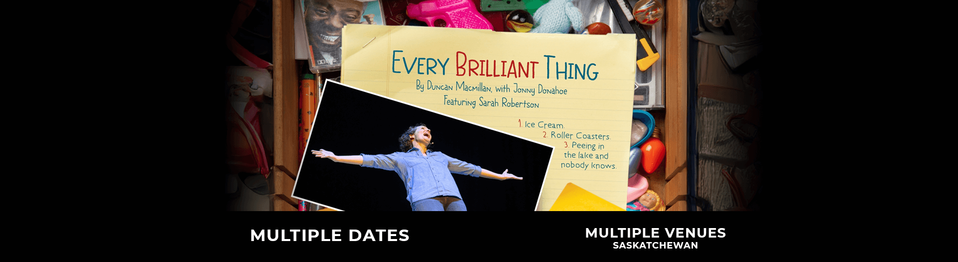 Burnt Thicket Theatre presents Every Brilliant Thing