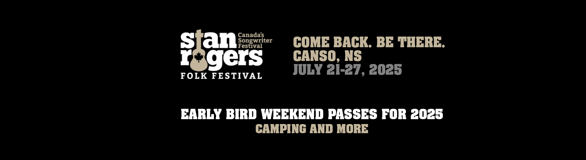 2025 Stan Rogers Folk Festival