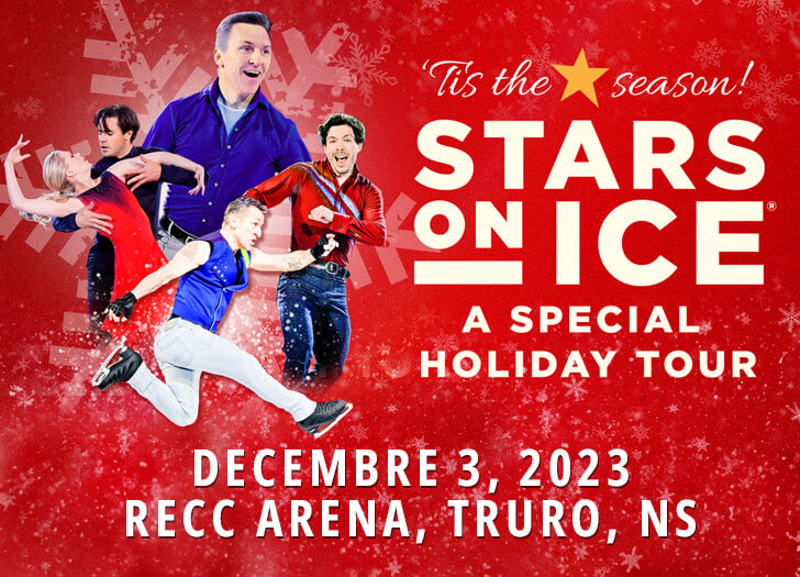 Stars on Ice, skating, ELVIS STOJKO, RECC Arena, Truro, Nova scotia