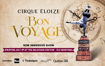 BON VOYAGE, a new show by CIRQUE ÉLOIZE
